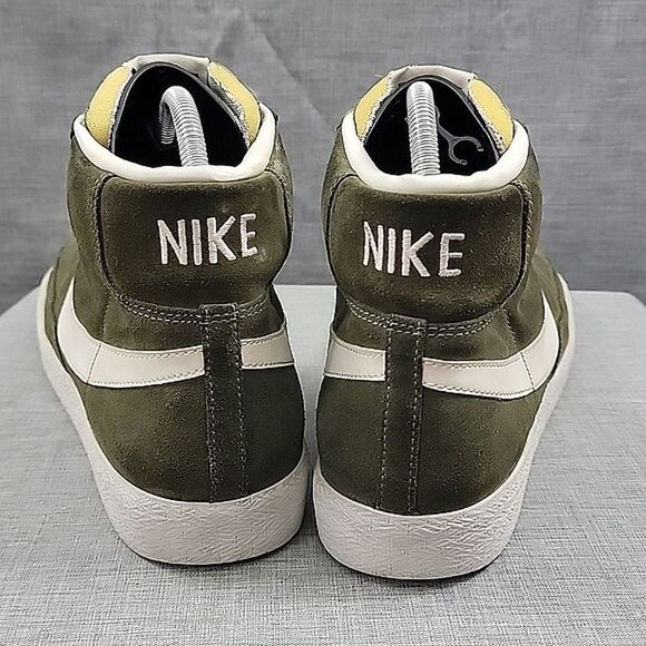 Nike Blazer Mid Premium 2016 429988-303 Green Olive Suede Sneaker Men\'s SZ 12 main image 10